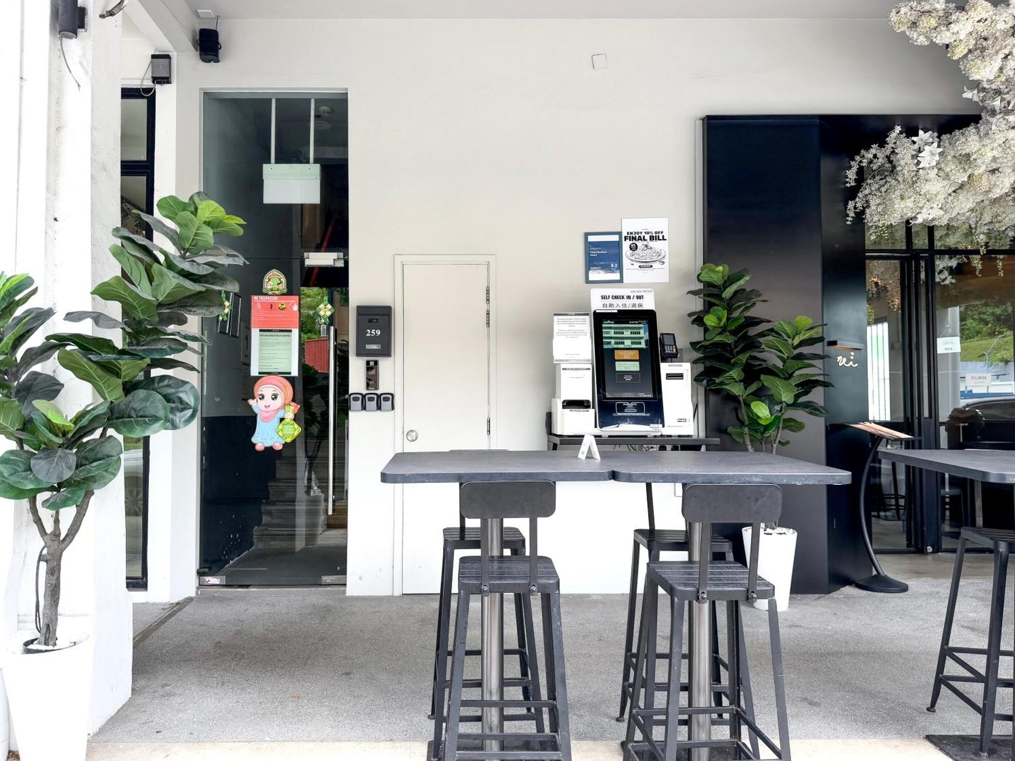 Futura Boutique Hostel Singapore Exteriör bild