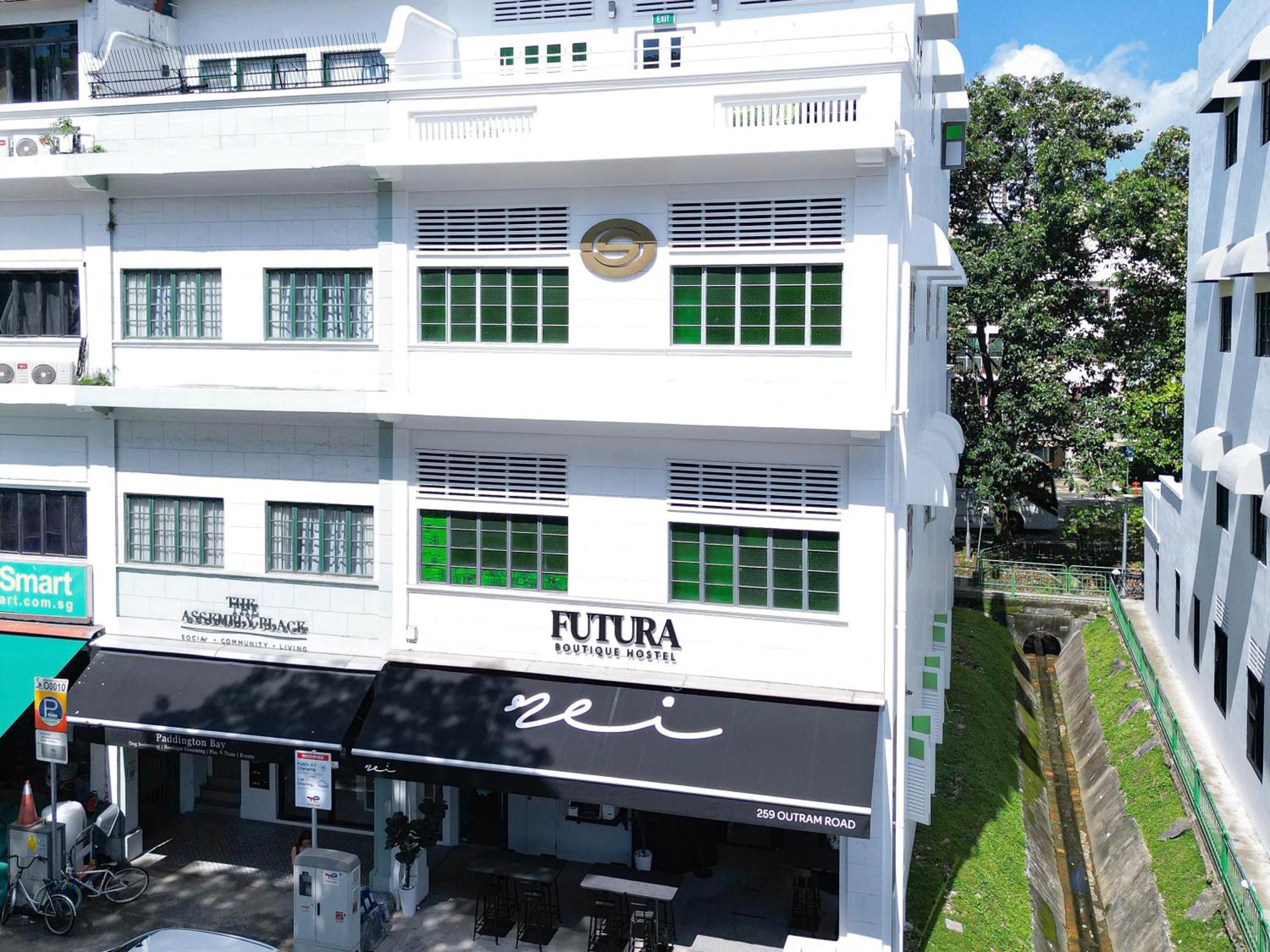 Futura Boutique Hostel Singapore Exteriör bild